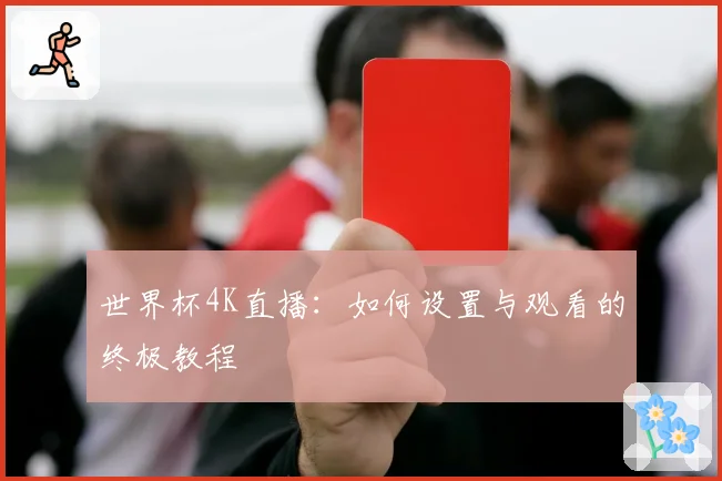 世界杯4K直播：如何设置与观看的终极教程
